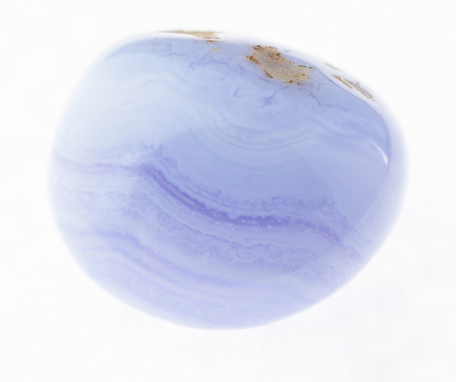 Blue Chalcedony Tumbled Stones image 0