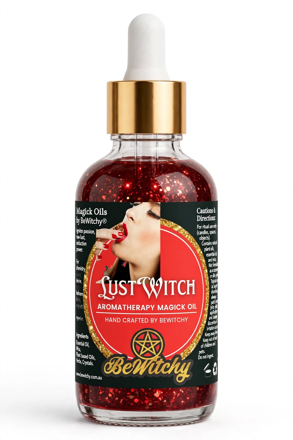 BeWitchy® Lust Witch: Passion, Raw Seduction & Bedroom Magnetism Oil