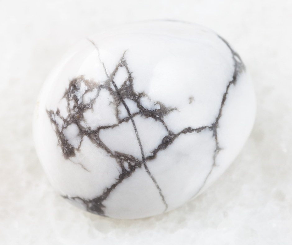 White Howlite Tumbled Stones image 0