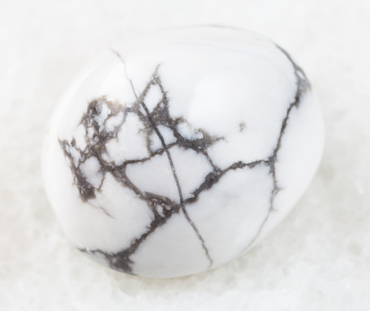 White Howlite Tumbled Stones image 0