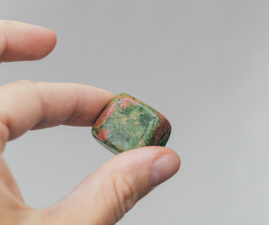 Unakite Tumbled Stones image 0