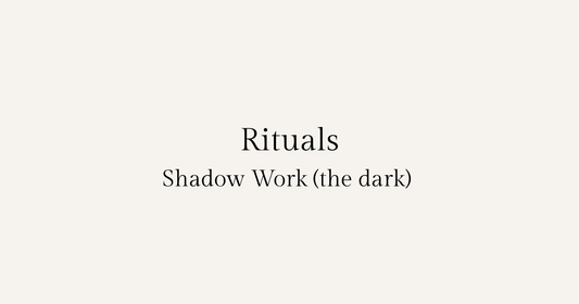 Custom Ritual / Bespoke Ritual (Shadow work)