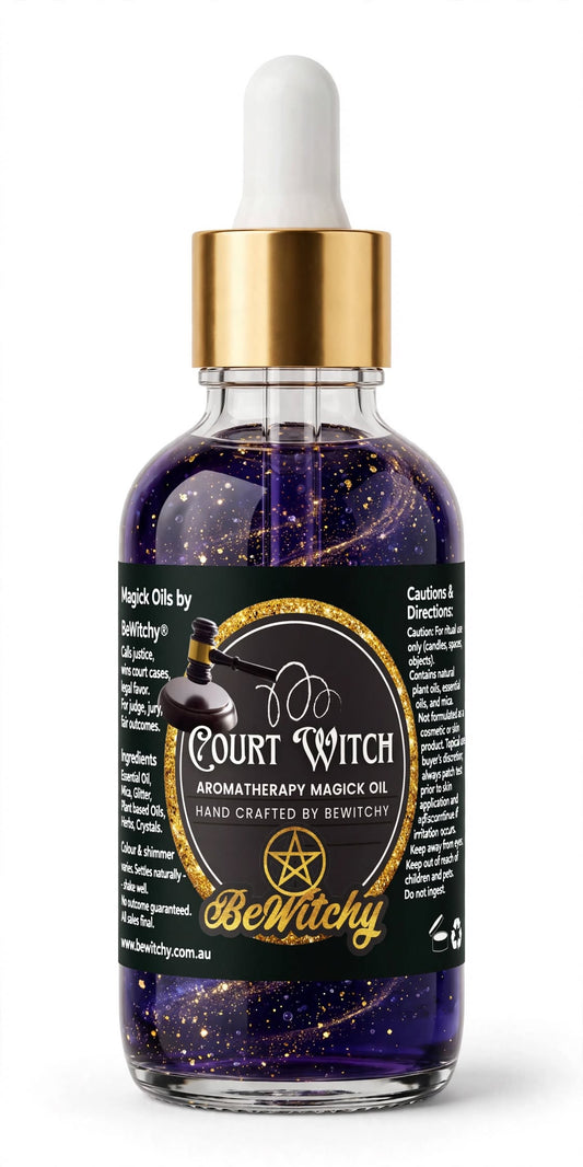 BeWitchy® Court Witch: Justice, Legal Favor & Courtroom Win Oil