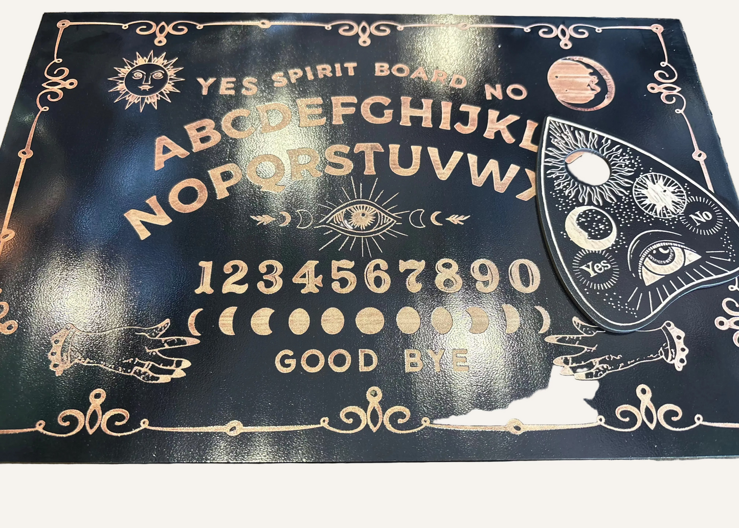 Wooden Ouija board