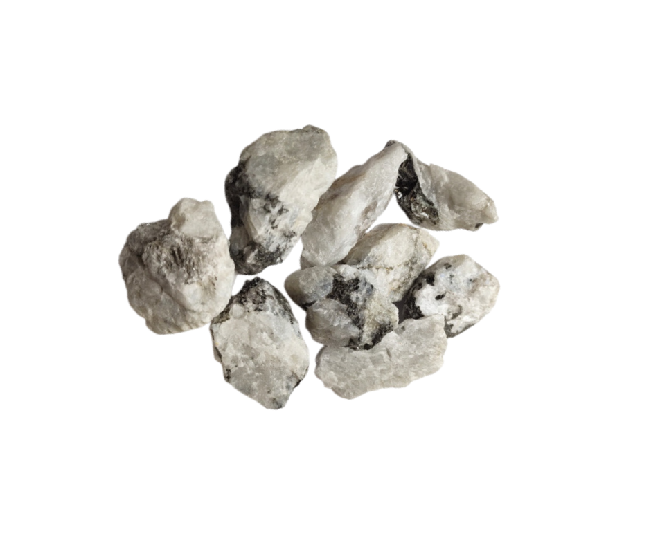 Rainbow Moonstone Raw Chunks image 0