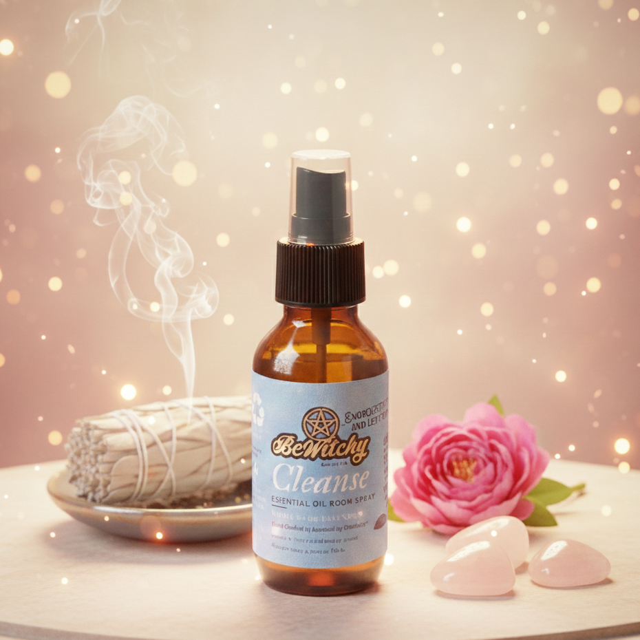 BeWitchy Cleanse essential oil room spray