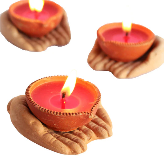 Giving Hands Candle image 0