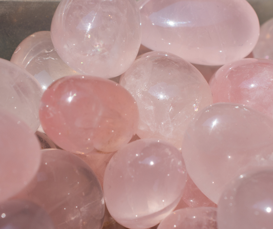 Rose Quartz Tumbled Stones image 0