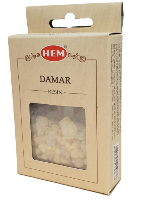 INCENSE RESIN HEM DAMAR 30 GRAMS