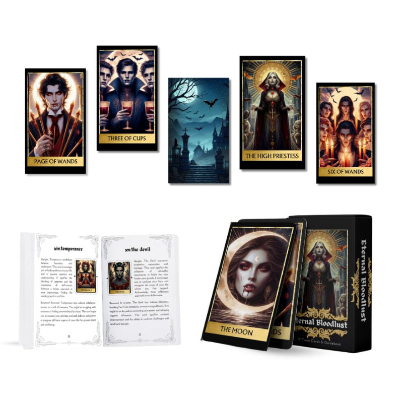 ETERNAL BLOOD LUST TAROT CARDS