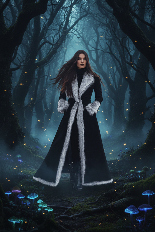 BeWitchy® Faux Fur Trimmed Outerwear - SPECIAL ORDER IN 🌙✨