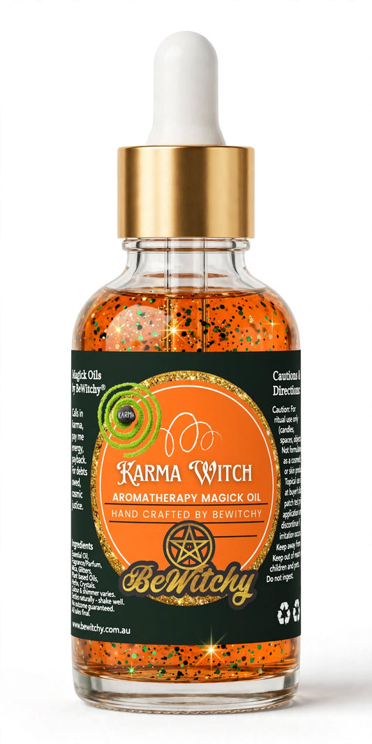 BeWitchy® Karma Witch: Pay Me, Karmic Debt & Cosmic Payback Oil