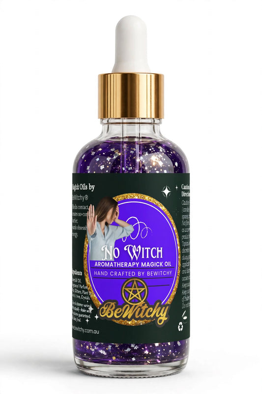 BeWitchy® No Witch: Block, No Contact & Obsessive-Energy Ward Oil