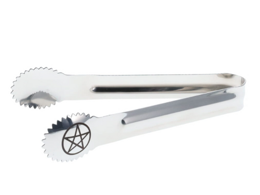 Stainless Steel Pentacle Tongs (15cm)
