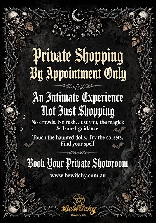 Private Shopping &amp; Consultation - By Appointment Only