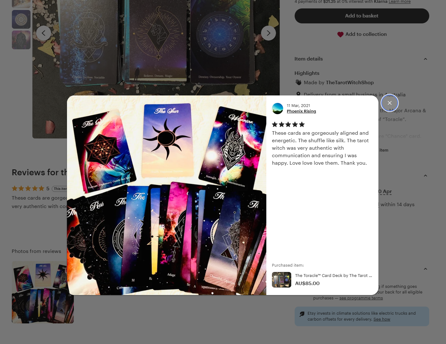 The Toracle™ Card Deck by The Tarot Witch® (MADE TO ORDER)
